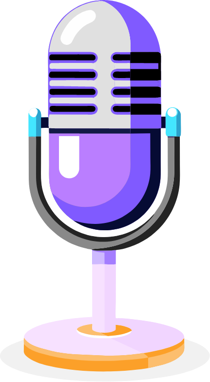 purple-microphone